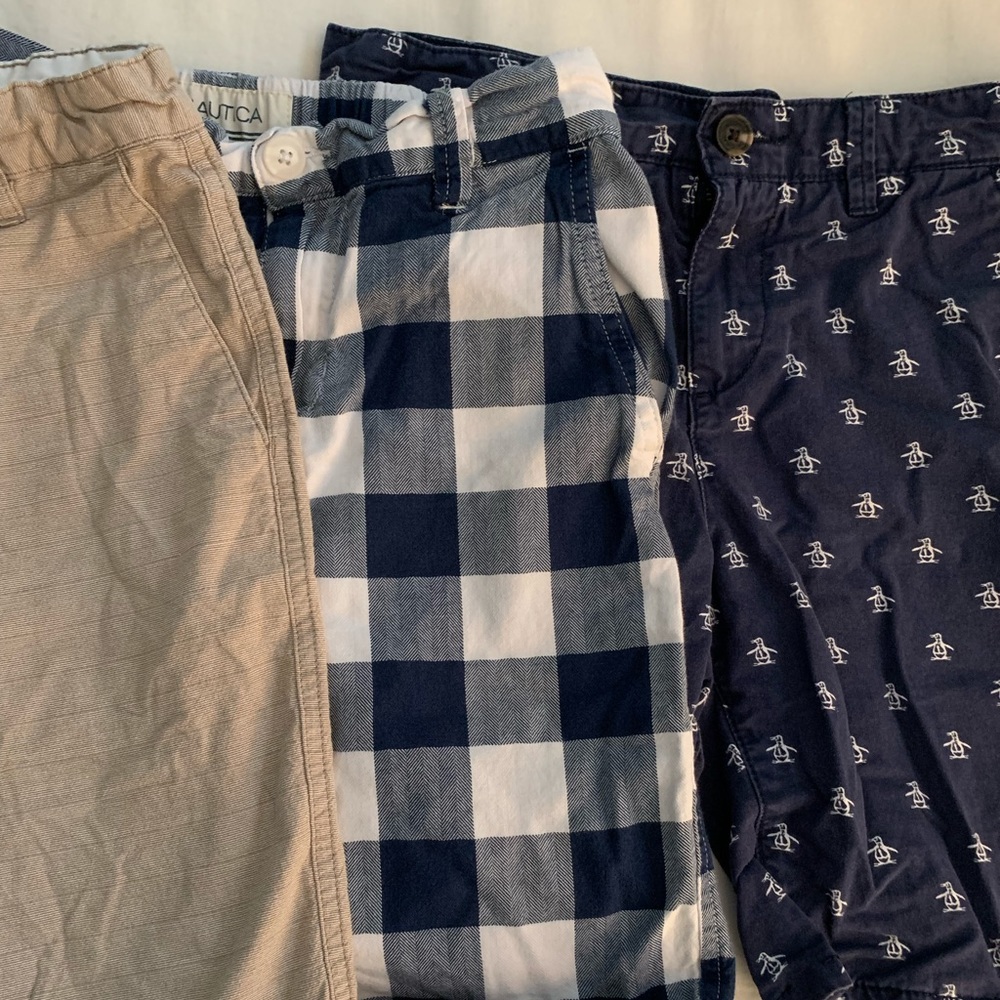 3 pairs boys dress shorts